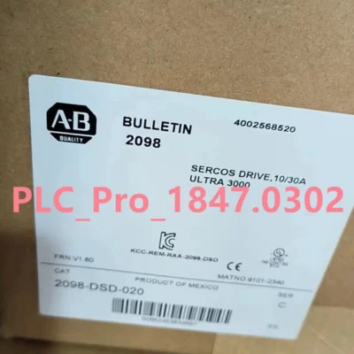 NEW Allen Bradley 2098-DSD-020 Digital Servo Drive Ultra 3000 Fast delivery