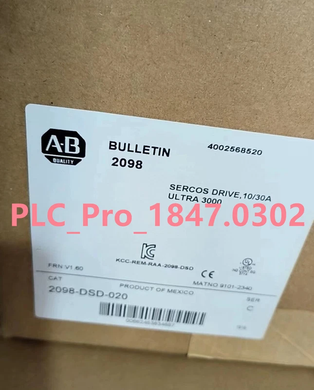 NEW Allen Bradley 2098-DSD-020 Digital Servo Drive Ultra 3000 Fast delivery 1 NEW Allen Bradley 2098-DSD-020 Digital Servo Drive Ultra 3000 Fast delivery