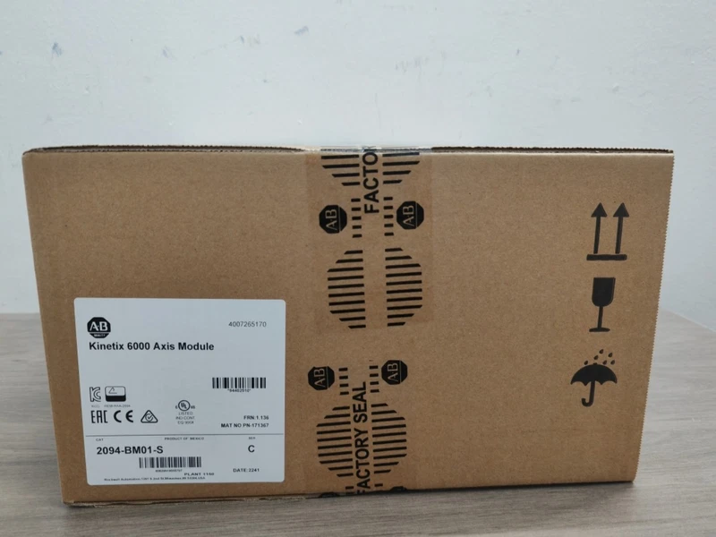 AB 2094-BM01-S Series C Axis Module Allen Bradley 2094-BM01-S Factory Sealed NEW 1 AB 2094-BM01-S Series C Axis Module Allen Bradley 2094-BM01-S Factory Sealed NEW