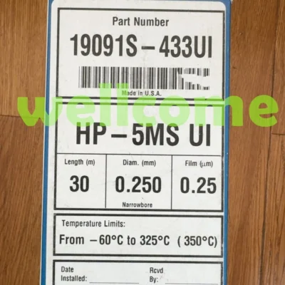 New Agilent 19091S-433UI Gas Chromatography Columns Fast Shipping FedEx or DHL