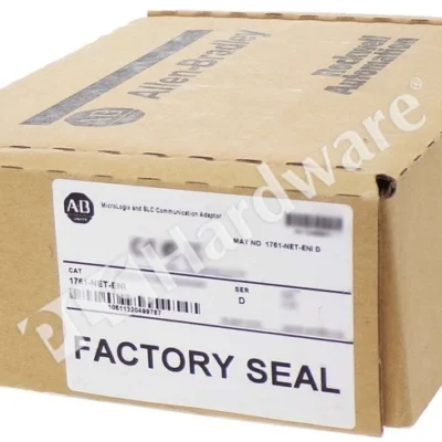 Surplus Open Allen Bradley 1761-NET-ENI Ser D RS-232C/EtherNet Interface Module