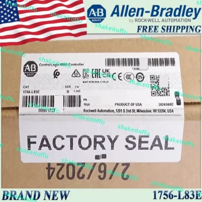 BRAND New 1756-L83E/B Factory Sealed Surplus 1756 L83E Free Ship 1756-L83E US AB
