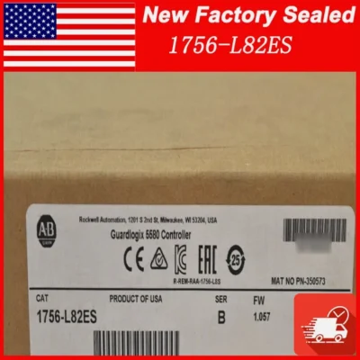 AB 1756-L82ES /B GuardLogix Logix 5580 Controller 5MB AB 1756-L82ES For VIP!