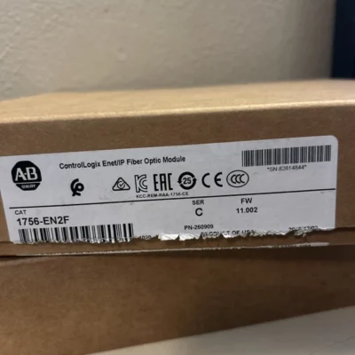 New Factory Sealed AB 1756-EN2F ControlLogix ENET/IP Fiber Optic Module 1756EN2F
