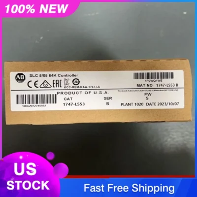 New Allen Bradley 1747-L553 Ser B New in Box New Factory Sealed Free Shipping US