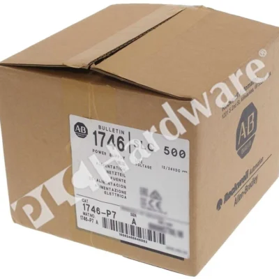 Open Pre-owned Allen Bradley 1746-P7 /A SLC 500 12/24VDC Rack Mount Power Supply