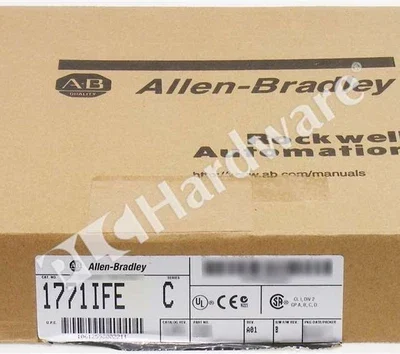 Open Pre-owned Allen Bradley 1771-IFE /C PLC-5 8/16-Channel Analog Input Module