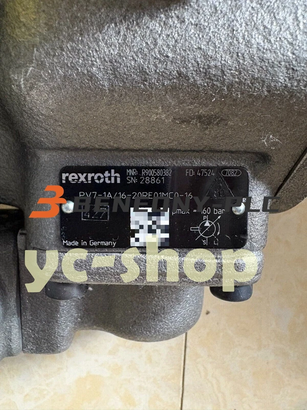 new Rexroth R900580382 PV7-1A/16-20RE01MC0-16 hydraulic pump Fast Shipping via 1 new Rexroth R900580382 PV7-1A/16-20RE01MC0-16 hydraulic pump Fast Shipping via