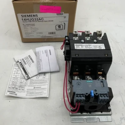 NEW SIEMENS 14HUG32AC STARTER ESP200 SOLID STATE OVERLOAD SZ3 3P 25-100A 25 HP