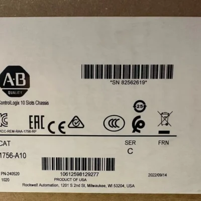 Allen-Bradley 1756-A10 ControlLogix 10 Slots Chassis