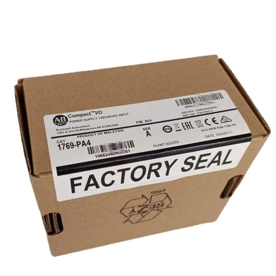 Allen Bradley 1769-PA4 Compact CompactLogix Power Supply 1 Allen Bradley 1769-PA4 Compact CompactLogix Power Supply