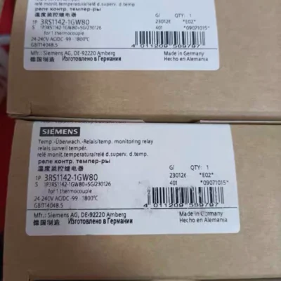 SIEMENS 3RS1142-1GW80 MONITORING RELAY