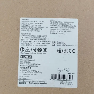 SIEMENS 3UF7010-1AU00-0 Relay Motor Control