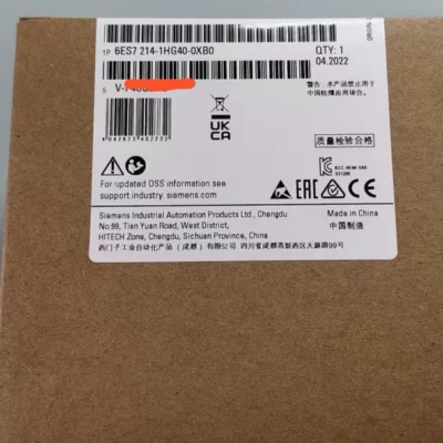 SIEMENS 6ES7214-1HG40-0XB0 CPU Module