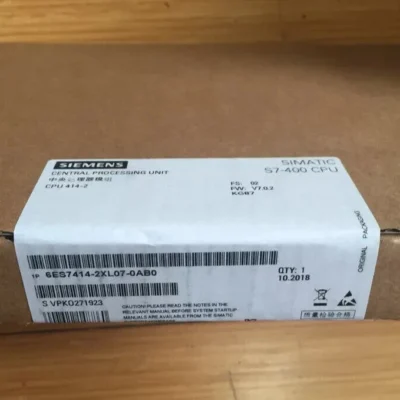SIEMENS Central Processing Unit 6ES7414-2XL07-0AB0