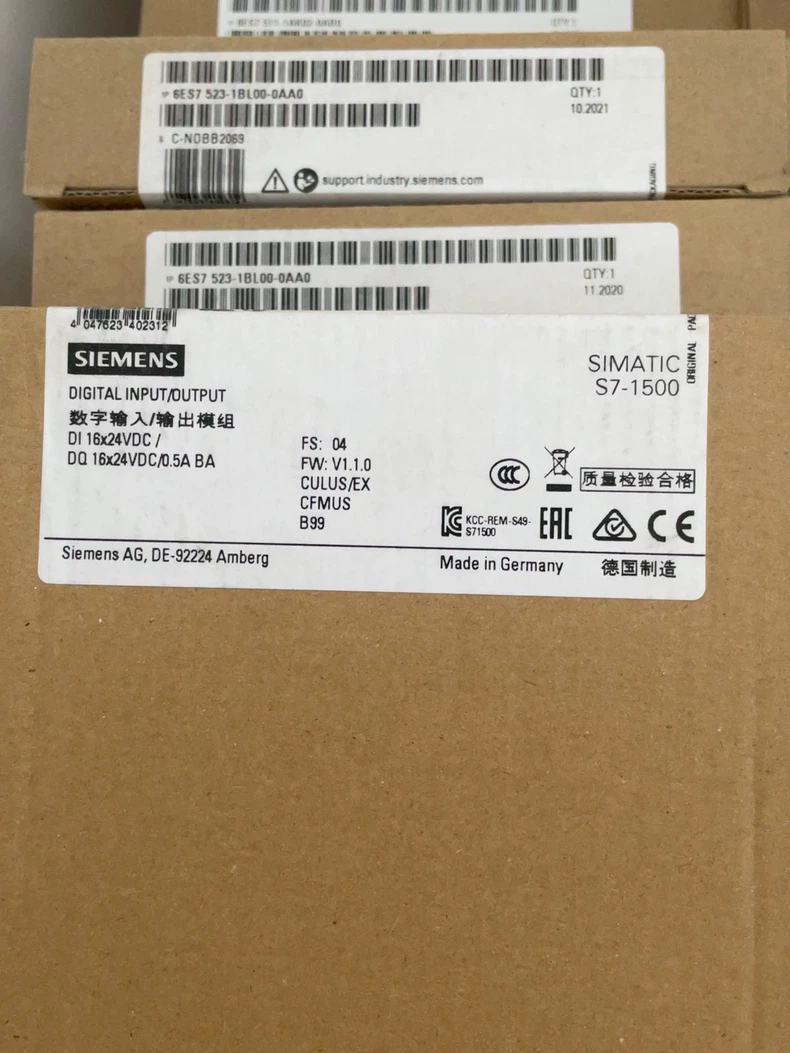 SIEMENS 6ES7523-1BL00-0AA0 Module 1 SIEMENS 6ES7523-1BL00-0AA0 Module