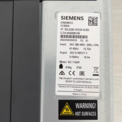 SIEMENS Inverter  6SL3220-3YD24-0UB0