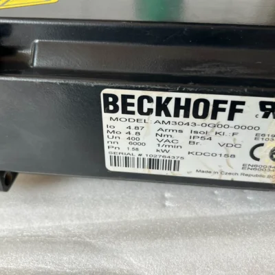 Beckhoff AM3043-0G00-0000 Servo Motor