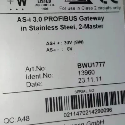 Bihl +Wiedemann BWU1777 Gateway Module