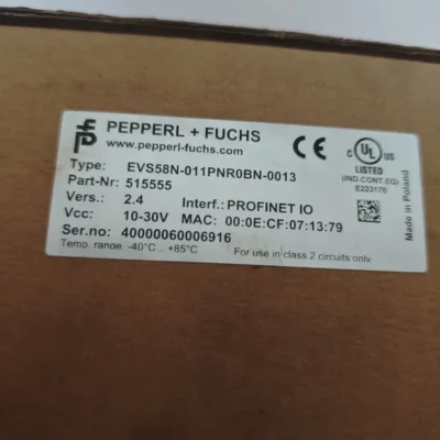 Pepperl + Fuchs encoder EVS58N-011PNROBN-0013