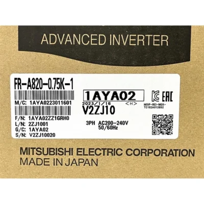 MITSUBISHI FR-A820-0.75K-1 Inverter