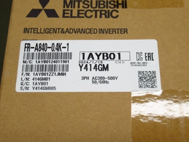 Mitsubishi FR-A840-0.4K-1 Inverter Drive 1 Mitsubishi FR-A840-0.4K-1 Inverter Drive