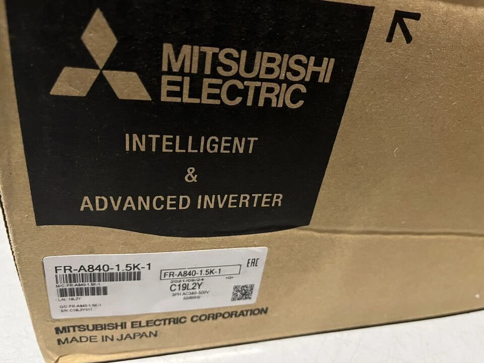 MITSUBISHI FR-A840-1.5K-1 INVERTER 1 MITSUBISHI FR-A840-1.5K-1 INVERTER