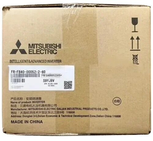 Mitsubishi Inverter FR-F840-00052-2-60 1 Mitsubishi Inverter FR-F840-00052-2-60