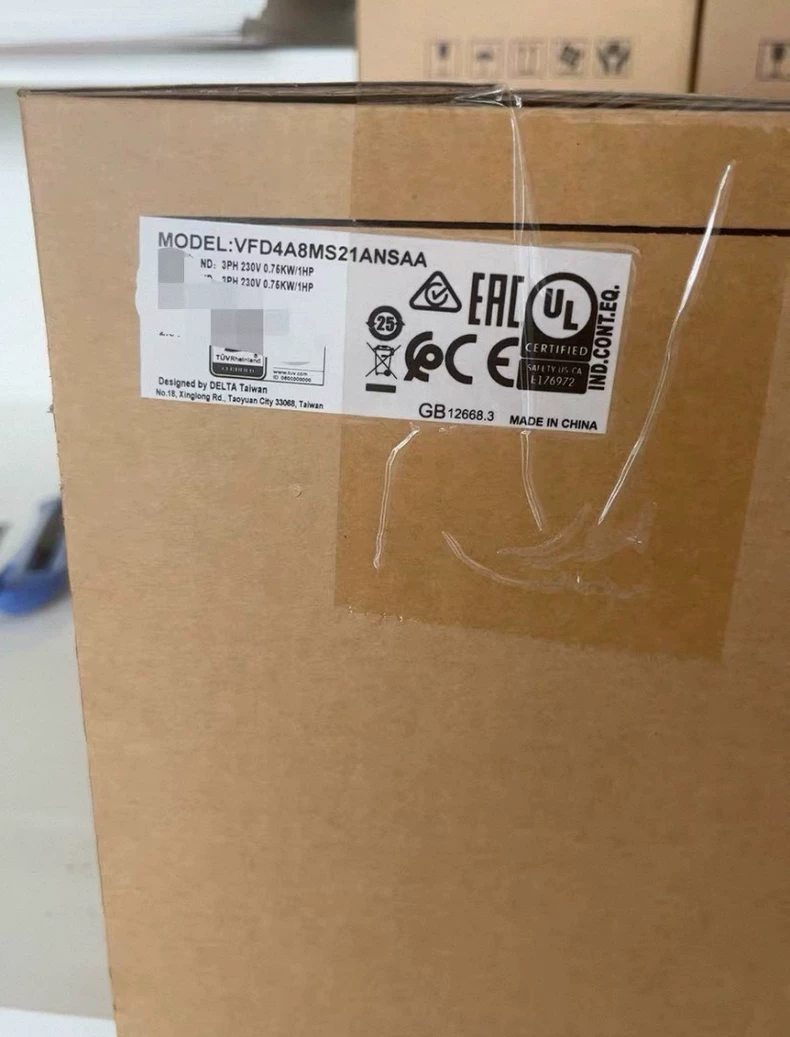 DELTA Inverter Frequency converter VFD4A8MS21ANSAA 1 DELTA Inverter Frequency converter VFD4A8MS21ANSAA