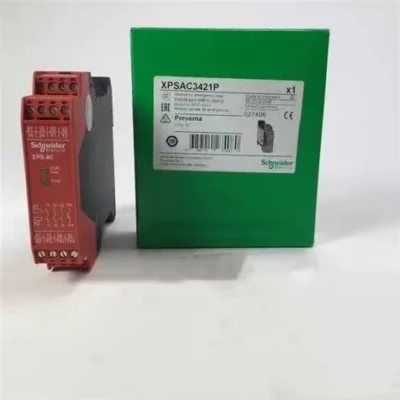 SCHNEIDER XPSAC3421 115VAC Emergency Stop Module