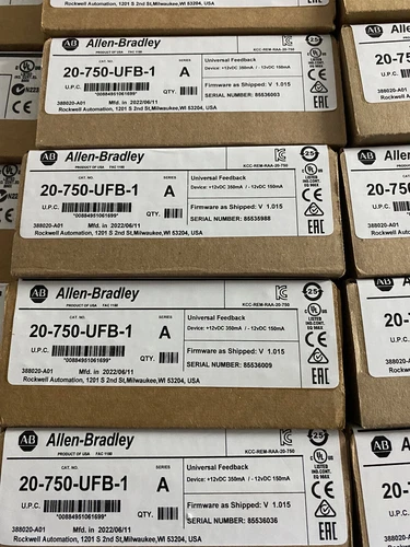 New Allen-Bradley 20-750-UFB-1 Universal Feedback Module Factory Sealed 1 New Allen-Bradley 20-750-UFB-1 Universal Feedback Module Factory Sealed
