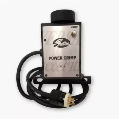 Gates 707 Hydraulic Hose Crimper Switch Box 7482-0277 Control Dial Box 78739