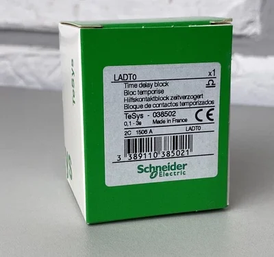 LOT 50ps NEW Schneider LADT0 Time delay auxiliary contact block, TeSys Deca