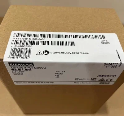 6ES7336-1HE00-0AB0 NEW SIEMENS 6ES7 336-1HE00-0AB0 Analog Input Module
