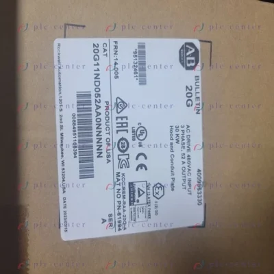 NEW Unopened Allen Bradley 20G11ND052AA0NNNNN PowerFlex 755 480V AC 40HP 52A