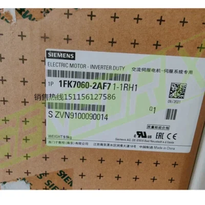 NEW SIEMENS 1FK7060-2AF71-1RH1 AC SERVO MOTOR 1FK70602AF711RH1 EXPEDITED SHIP