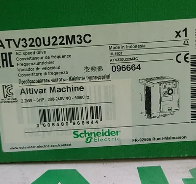 Schneider Electric ATV320U22M3C Inverter Altivar ATV320 Drive 2.2kW 200-240V