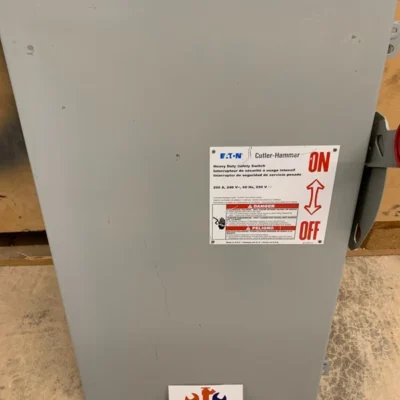 Eaton DH324NRK Safety Switch 200A 3P 240VAC/250DC HD Fusible NEMA 3R Fusible