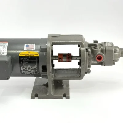 New Flowserve Pump 1GAFM1D0 Hydraulic Gear Pump 0.5Hp 230/460v Baldor Motor