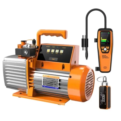 Elitech Smart Vacuum Pump 7CFM 2Stage HVAC+ Refrigerant Leak Detector ILD-200