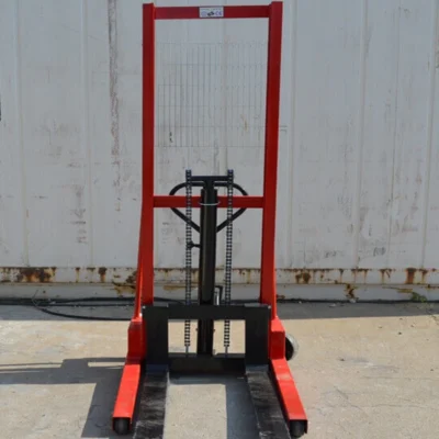 Manual Hydraulic Pump Stacker Pallet Stacker Lift Truck Lift 2200lbs Handling