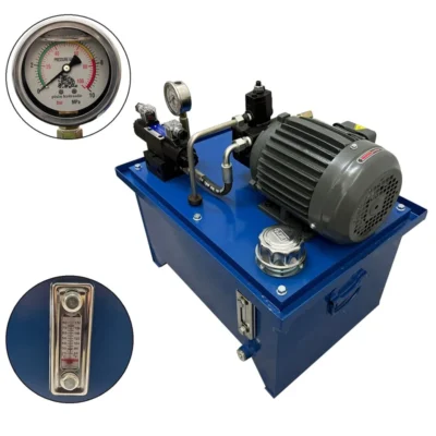 220V Small Electric Hydraulic Pump System Hydraulic Power Unit 750W 1000PSI
