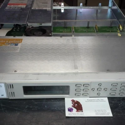 Agilent N6700B Power Supply Mainframe. TESTED OK! 1U height 4 output Ethernet