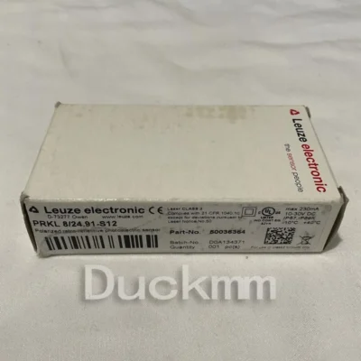 Leuze electronic PRKL 8/24.91-S12 Sensor Part No# 50036364 Brand New In Box.