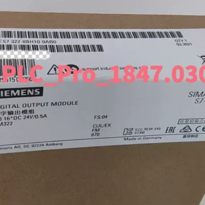 6ES7322-8BH10-0AB0 Brand New SIEMENS 6ES7 322-8BH10-0AB0 OUTPUT MOUDLE