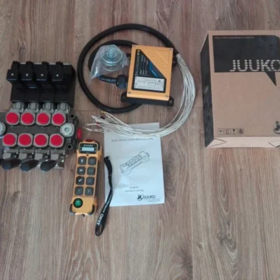 HYDRAULIC VALVE 4 SECTION VALVES 120l/min 24V RADIO Scissor Lift 3/4'' port