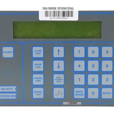 Praxis Automation 98.6.021.600 Alarm Duty System Operate Display Module Gray