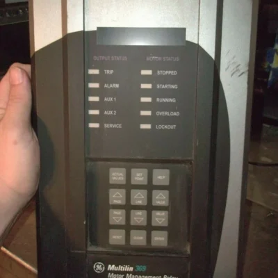 GE 369-HI-R-M-F-E-0-E MULTILIN 369 MOTOR MANAGEMENT RELAY 53CMC362.000 (R4)