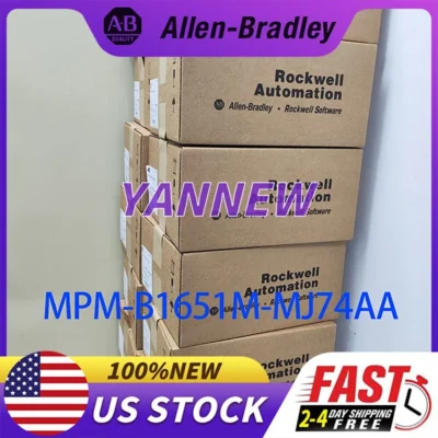 New Original Allen-Bradley MPM-B1651M-MJ74AA Servo Motor Brand new Free Ship