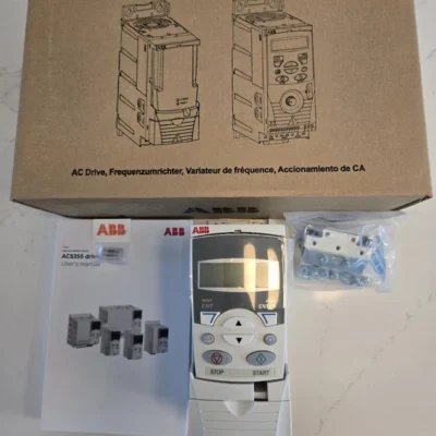 ABB Variable Frequency Drive 5hp 480v 3Phase- ACS355-03U-08A8-4 - New In Box